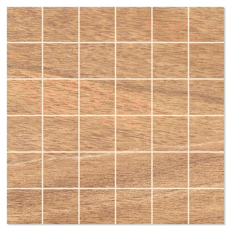 Mosaik Klinker Kirova Beige Robl Mat 30x30 (5x5) cm-0